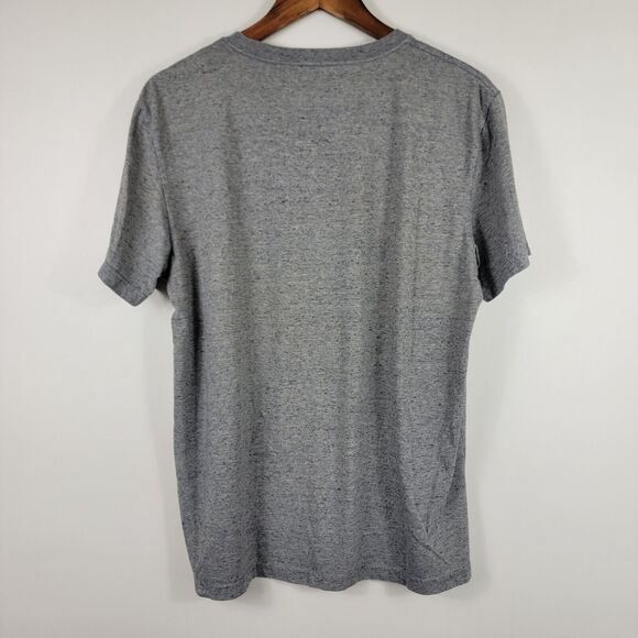 American Eagle Men's Medium Bundle of 2 Short Sleeve T Shirts Blue Gray - Picture 10 of 11